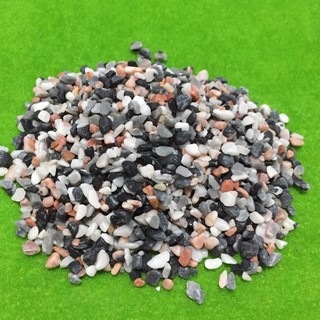 1kg đá sỏi nhiều màu trang trí sân vườn 5 -8mm