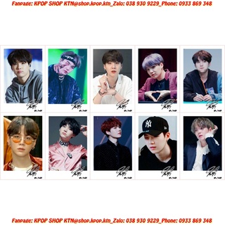 CARD CHỮ KÍ SUGA BTS