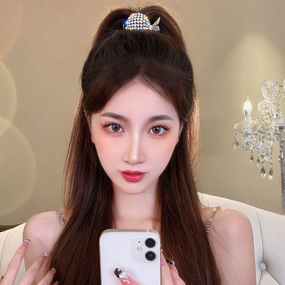 Kẹp Tóc Đuôi Ngựa Thời Trang|Kẹp Tóc Phong Cách Hàn Quốc Xinh Xắn Cho Nữ