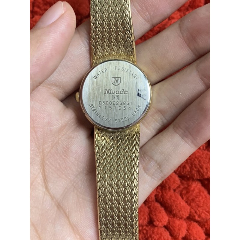 Đồng hồ nữ Nivada lụa  hàng si