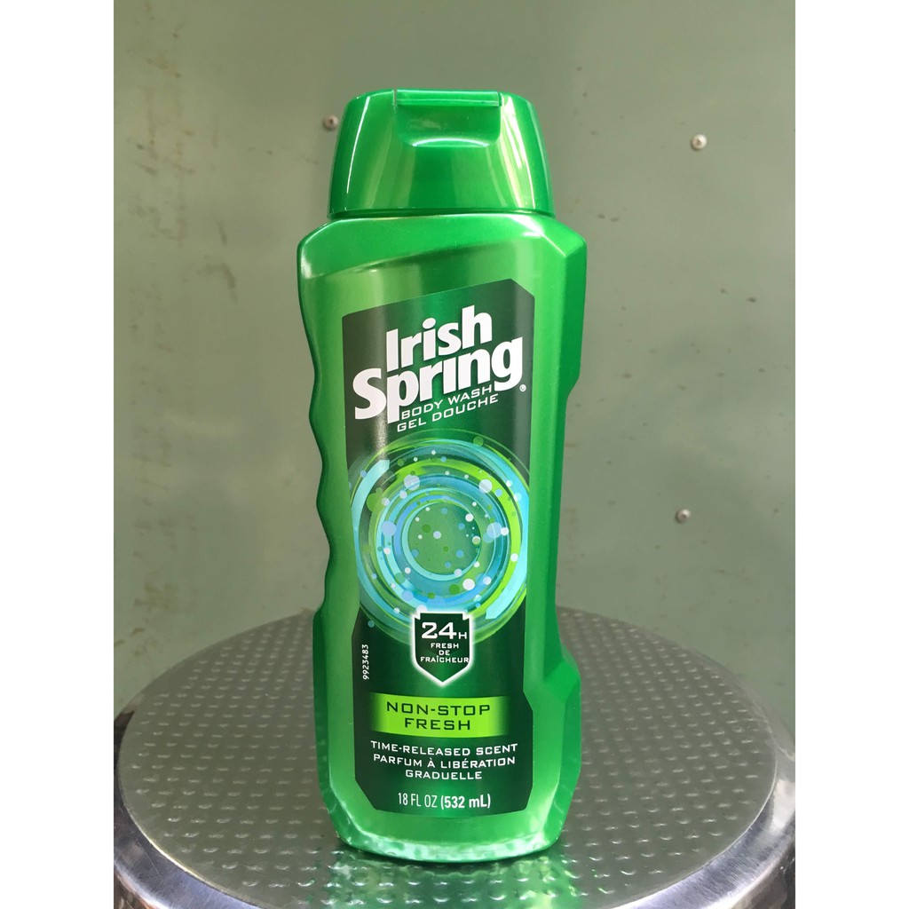 SỮA TẮM IRISH SPRING BODY WASH NON-STOP FRESH TƯƠI MÁT 532ML