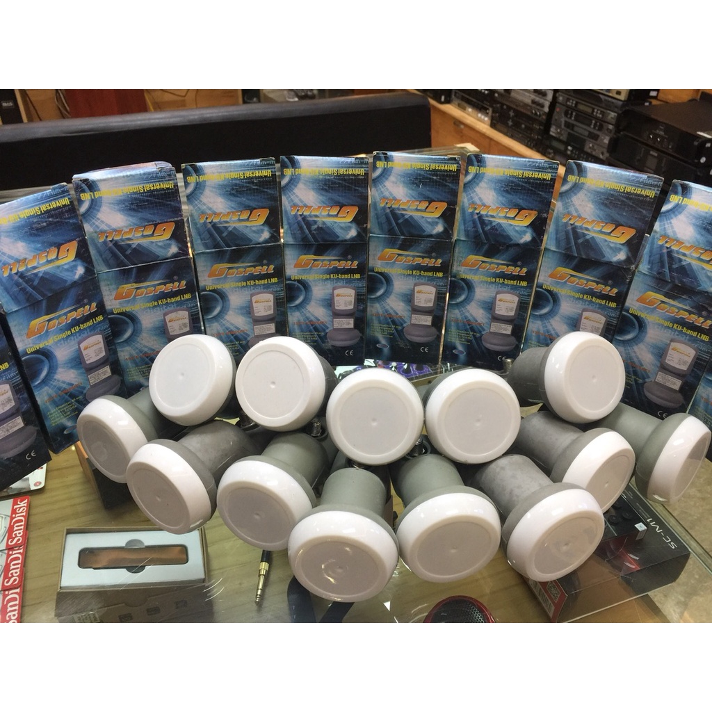 LNB K+, Mắt chảo  thu sóng truyền hình vệ tinh Gospell dùng cho mọi loại chảo
