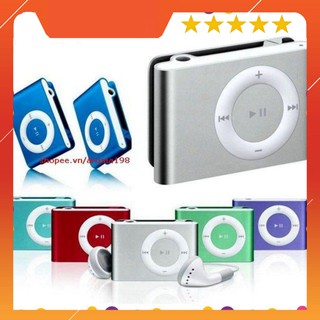 Máy Nghe Nhạc MP3  pin sạc Mini -Tặng Kèm Tai Nghe
