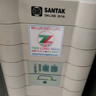 BỘ LƯU ĐIỆN (UPS) 96V ONLINE SANTAK C2K (2KVA-1400W)