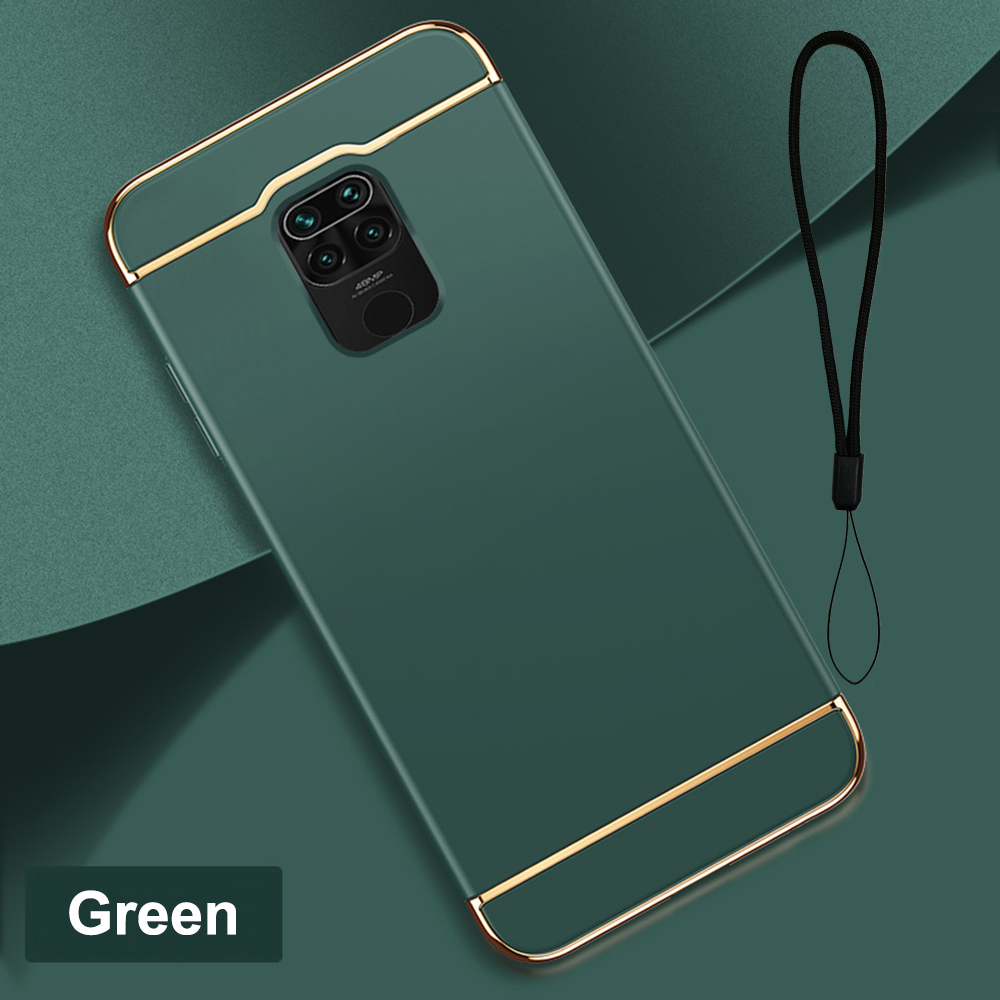 Ốp Điện Thoại PC Cứng Siêu Mỏng Chống Sốc 3 Trong 1 Cho Xiaomi Redmi Note 9 / Note 9 Pro / Note 9S