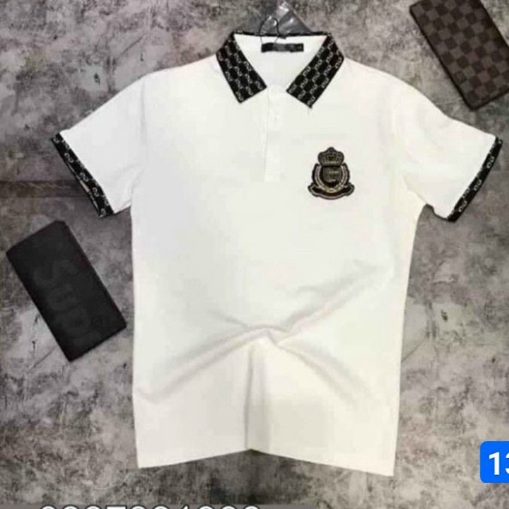 Áo thun polo nam nữ mặc cặp đôi có cổ tay ngắn vải Thun cotton xịn mềm mịn co giãn thoáng mát
