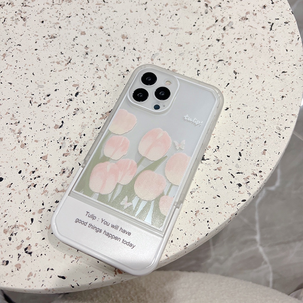 Ốp lưng iphone Ốp Điện Thoại Mềm Trong Suốt Họa Tiết Hoa Cho Iphone 13Promax Apple 12 11 xs xr/Plus/Pro/Max/Mini Dinuo case