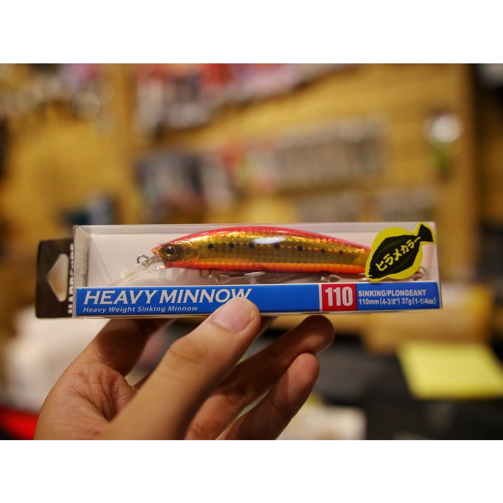 Mồi Câu Cá Giả Lure Ghềnh DUEL HARDCORE HEAVY MINNOW 110S