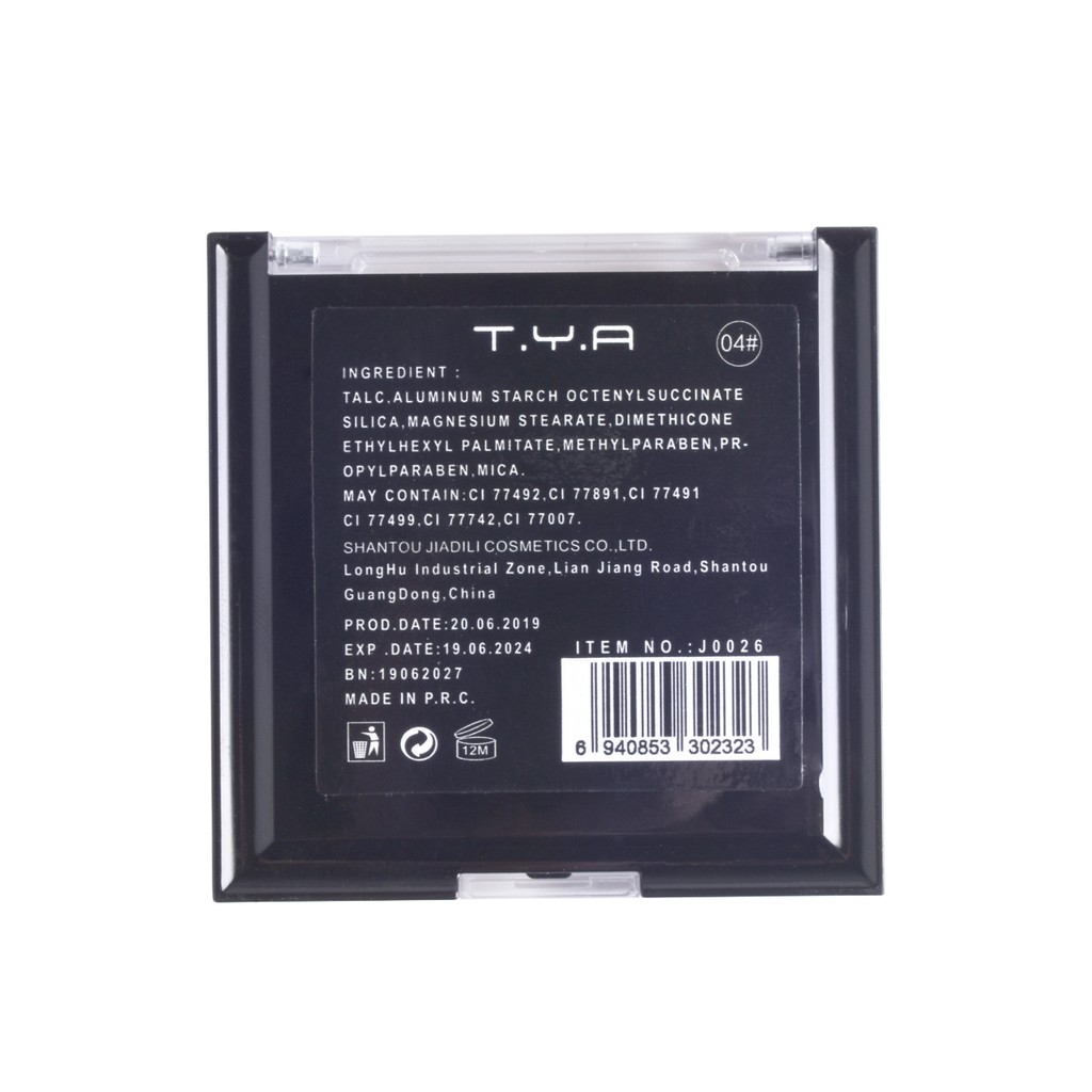 Bảng phấn mắt T.Y.A 5 màu sang điểm sáng da #J0026 | BigBuy360 - bigbuy360.vn