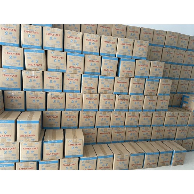 Khẩu trang KF94 đeo êm tai giá rẻ túi 10 cái