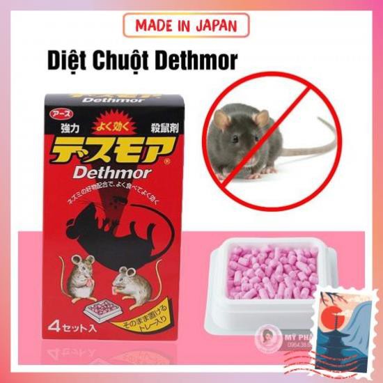 [NỘI ĐỊA NHẬT] Thuốc Diệt Chuột DETHMOR | Viên Diệt Chuột Nội Địa Nhật Bản