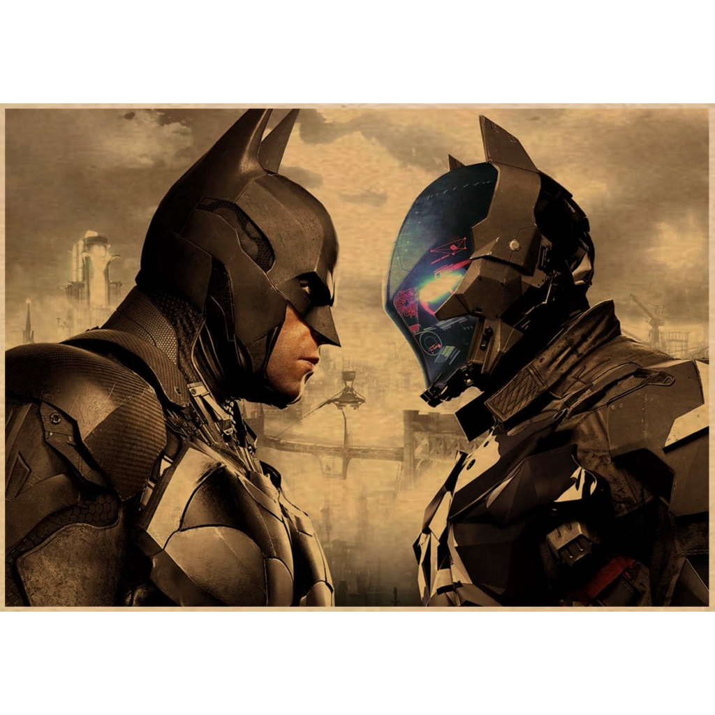 Tranh Vải Treo Tường In Hình Siêu Anh Hùng batman Trang Trí Nội Thất