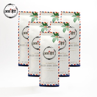 Cà phê nguyên chất 100%, Robusta Nhiệt Cafe, cafe pha phin, pha máy vị đắng đầm hậu ngọt thơm nồng combo 3kg