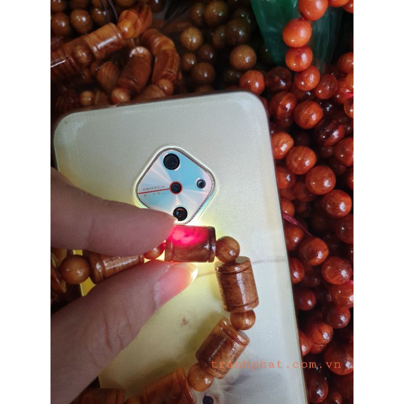 Vòng tay huyết long thấu quang 8ly 10ly 12ly