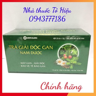 Trà giải độc gan Nam Dược (Chính hãng)- Thanh nhiệt, giải độc
