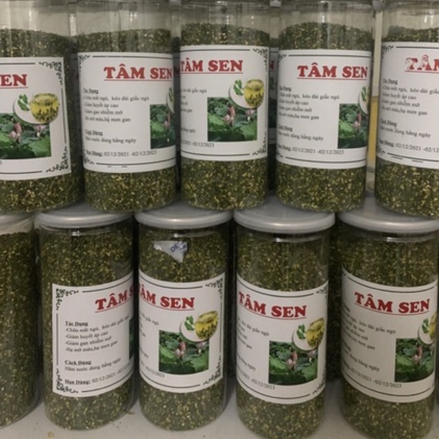 Tâm sen khô ( Tim sen ) giúp ngủ ngon, trị mất ngủ