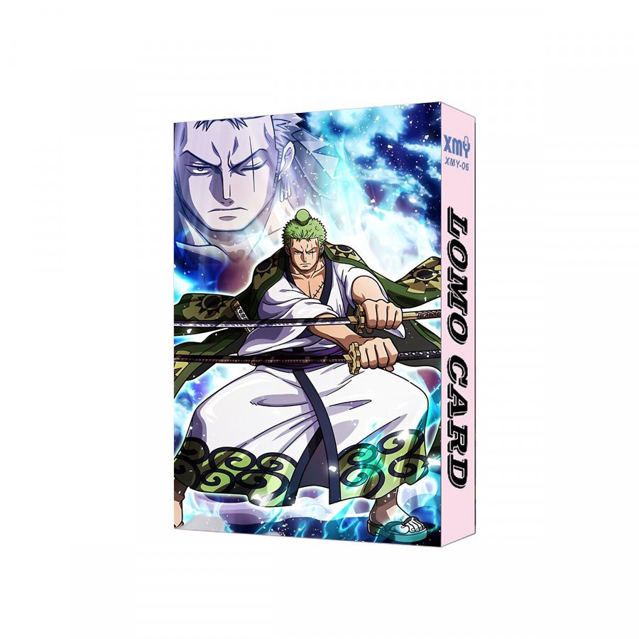 Ảnh lomo IN HÌNH thành viên One Piece Đảo hải tặc 30 tấm anime chibi