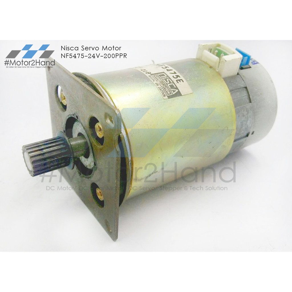 Động cơ DC Encoder Nisca Servo Motor NF5475 200ppr