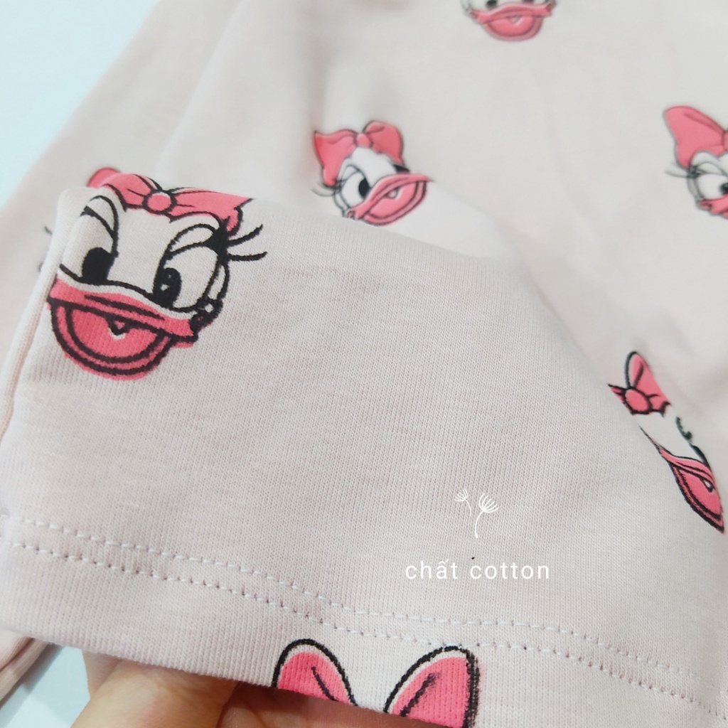 Bộ quần áo dài tay vịt dễ thương CHO BÉ GÁI 8-18Kg AM779 TTR91