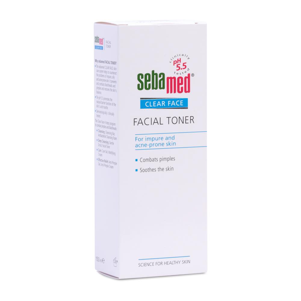 Nước cân bằng da và se kít lỗ chân lông Sebamed pH5.5 [Nhập Khẩu Chính Hãng]