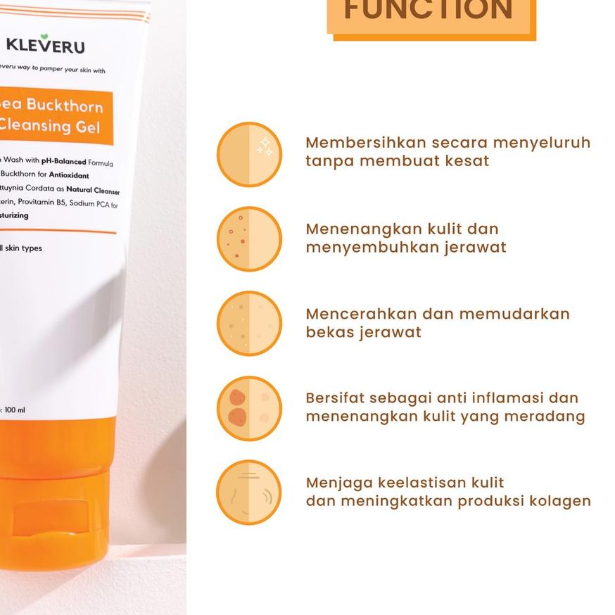 Tinh Chất Làm Sạch Và Dưỡng Da Kleveru Sea Buckthorn | BigBuy360 - bigbuy360.vn