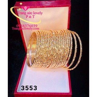 Bộ ximen xi mạ vàng 3553