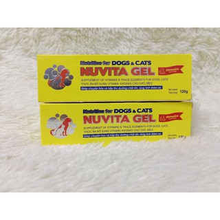 Gel dinh dưỡng NUVITA GEL bổ sung Vitamin và khoáng chất cho chó, mèo