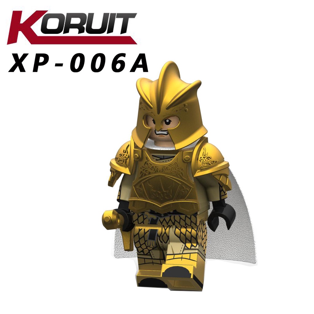 Minifigures Các Nhân Vật Trong Seri Phim Game Of Thrones Phiên Bản Mạ Vàng KT1001 XP001 XP002 XP003