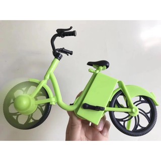Quạt mini kiểu xe đạp điện 2in1