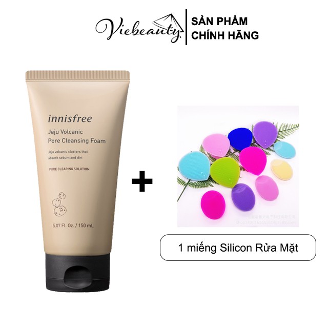 Sữa Rửa Mặt Tro Núi Lửa Innisfree Giúp Se Khít Lỗ Chân Lông Jeju Volcanic Pore Cleansing Foam 150ml - Khongcoson | BigBuy360 - bigbuy360.vn