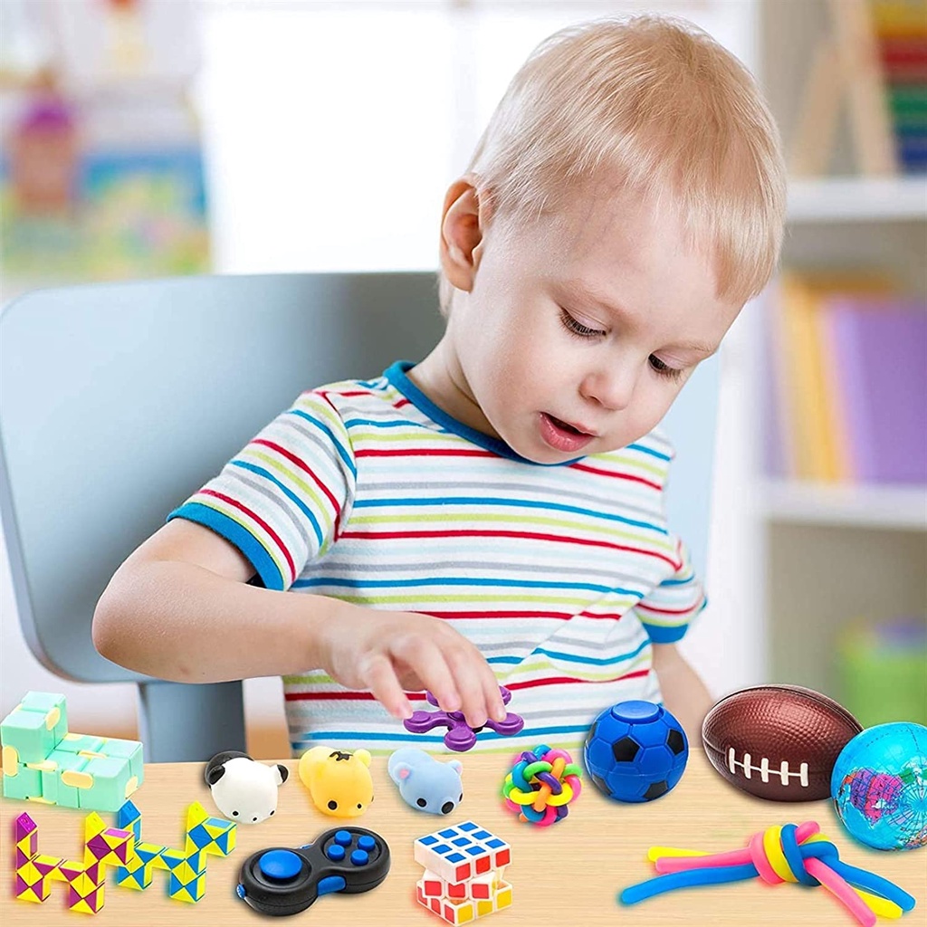 Bộ Đồ Chơi Giảm Căng Thẳng Adhd Cho Người Lớn Và Trẻ Em