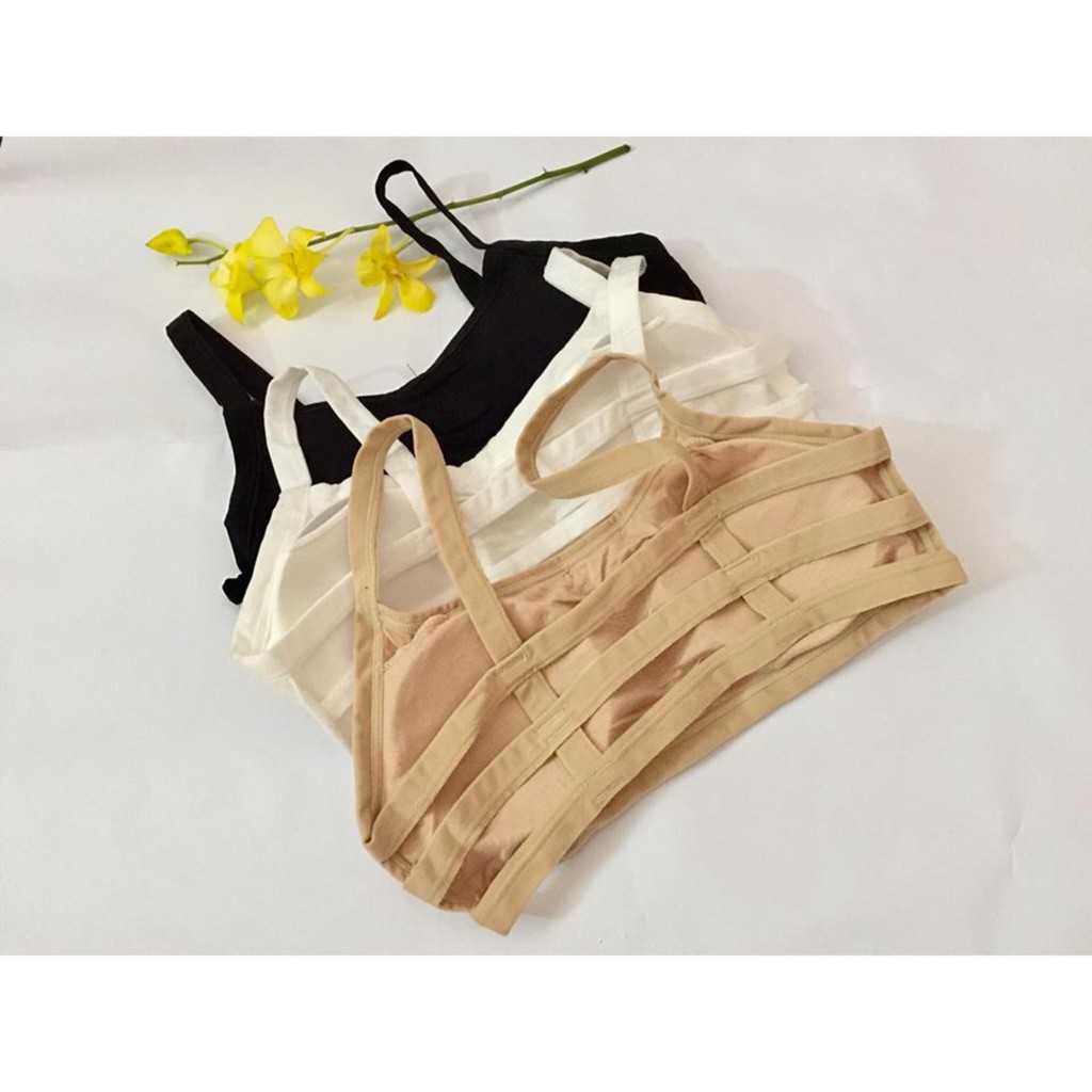 COMBO 3 Áo Bra 3 dây có đệm ngực không gọng, mỏng mát -đồ lót nữ COCO LAND