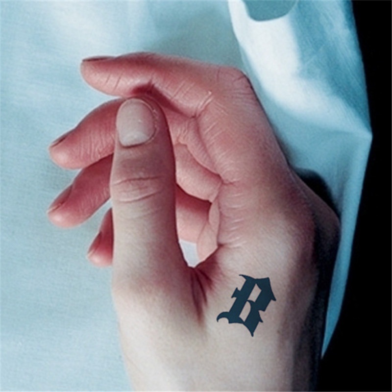 Hình Xăm Dán Tạm Thời Chống Nước Lâu Trôi In Chữ Tiếng Anh Ngày 15 Ngày