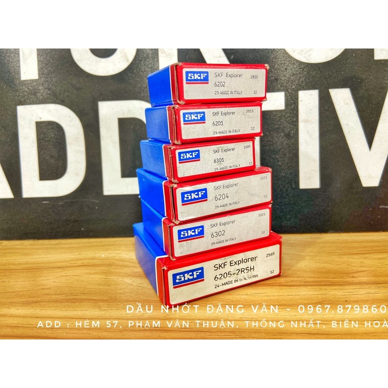 Combo 6 bạc đạn Láp SKF xe Air Blade, Click, Vario