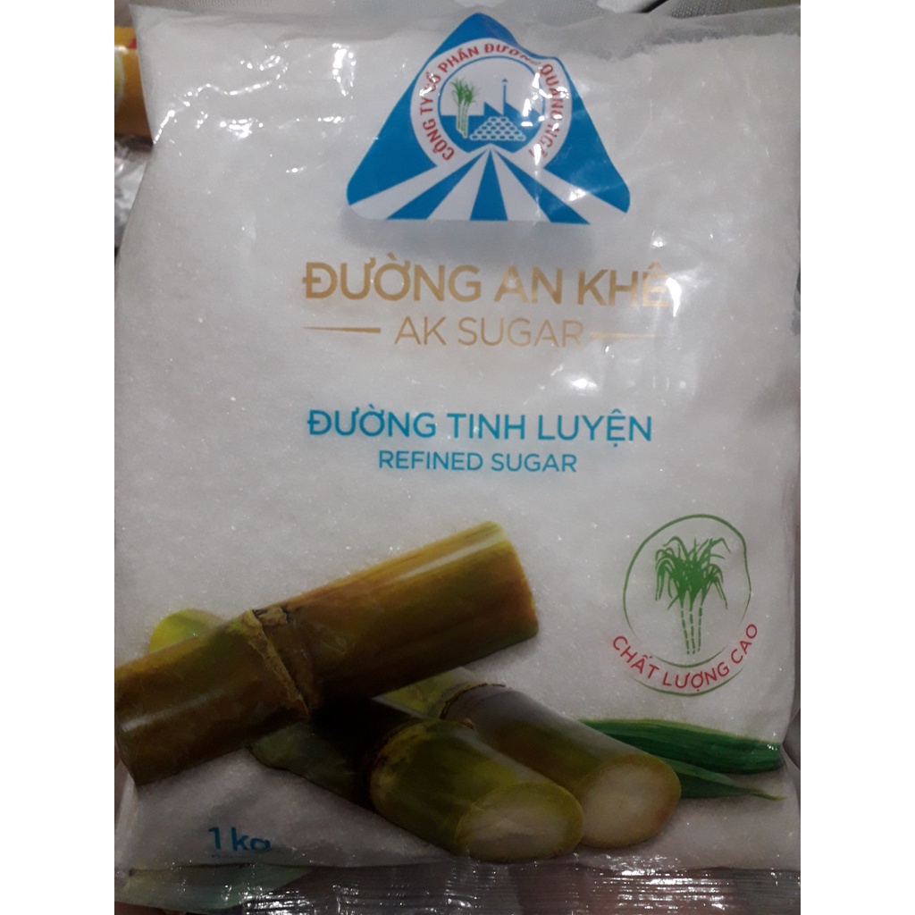 1kg Đường An Khê đường cát trắng, đường tinh luyện