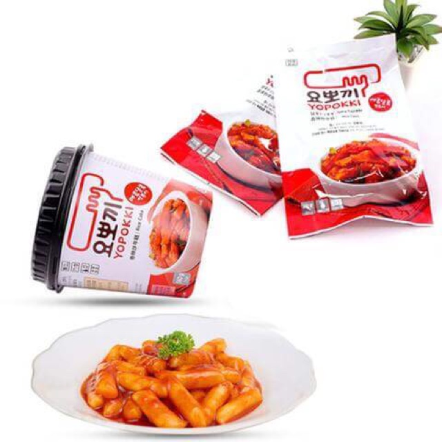 Bánh gạo Topokki các vị cốc 120-140g