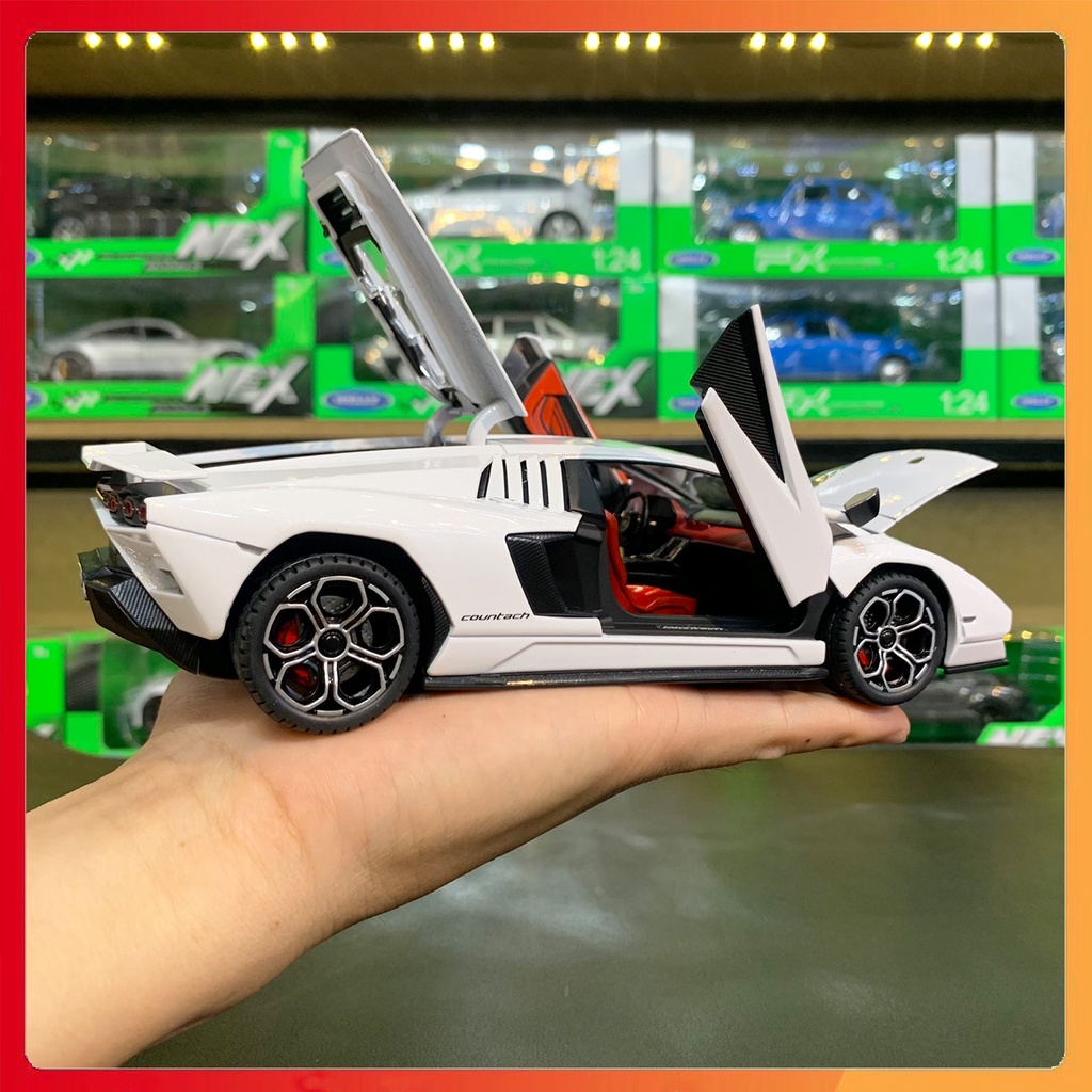 Mô hình xe Lamborghini Countach LPI 800-4 tỉ lệ 1:24 Jinlifang