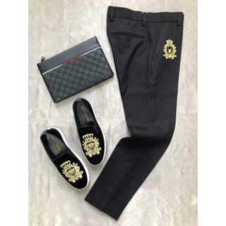 Quần Âu SPF Tag Thêu Nhện Vương Miện Vàng - Quần Tây Nam