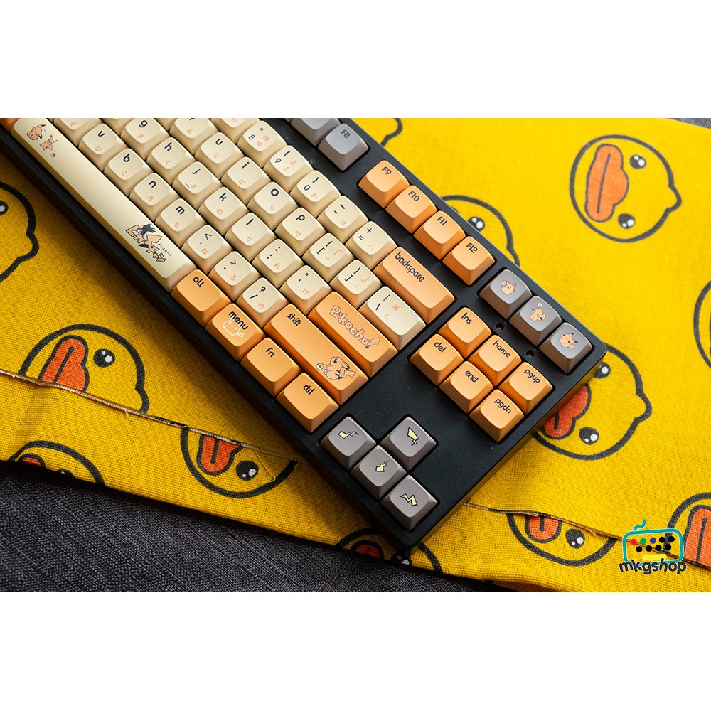 Nút bàn phím keycap Pikachu XDA PBT Filco, Leopold, IKBC,...