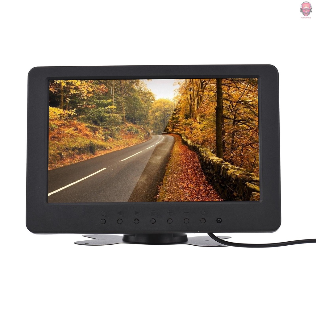 Màn hình hiển thị LCD 7 inch kèm giá đỡ có thể gập lại AV/NBC cho máy tính để bàn