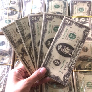 Lì xì dola 2020-10chiec(đồng 100 đô,2 đô)