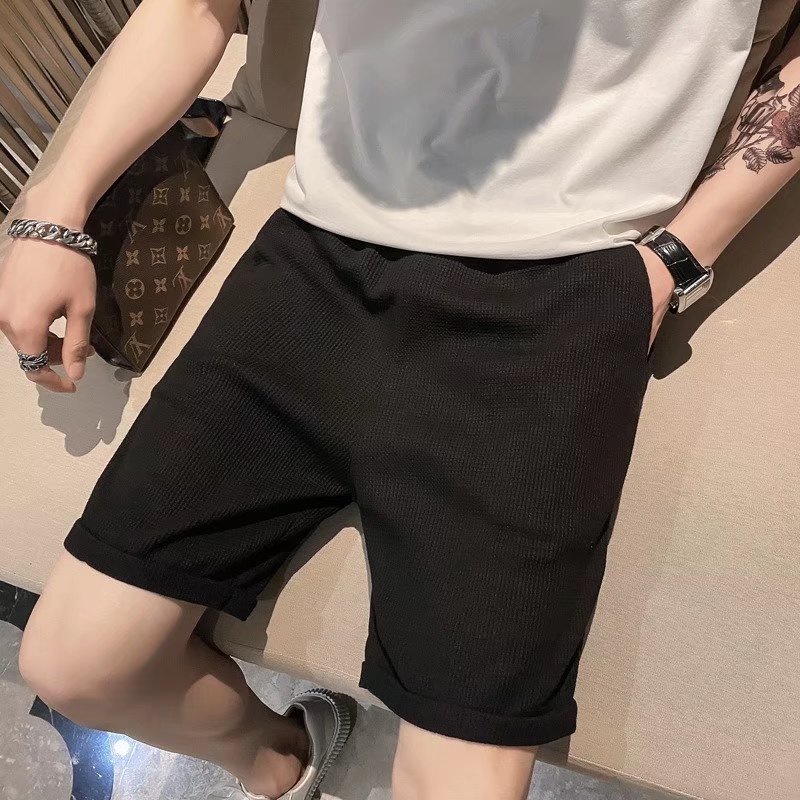Quần Short Nam Bằng Vải Lanh cotton 5 Tấc Thời Trang Mùa Hè