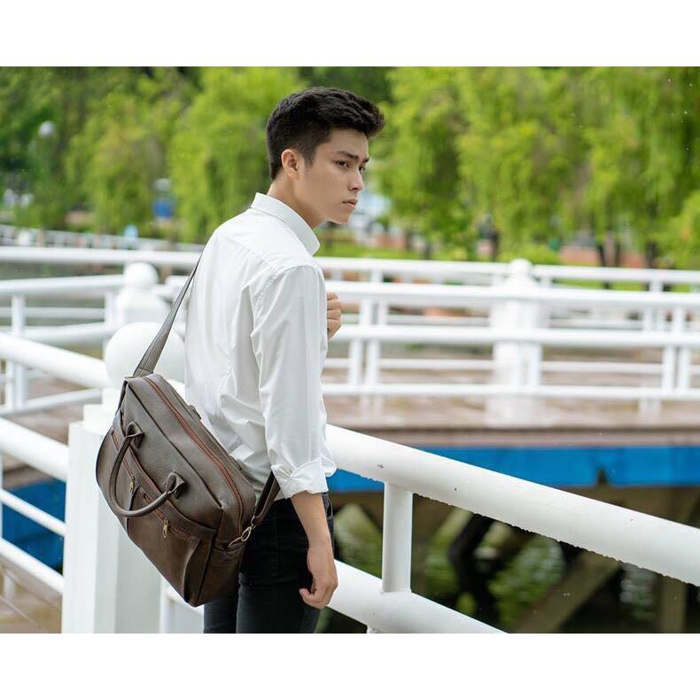 Cặp xách da Cao Cấp công sở cao cấp đựng được laptop [HÀNG XUẤT KHẨU] | BigBuy360 - bigbuy360.vn