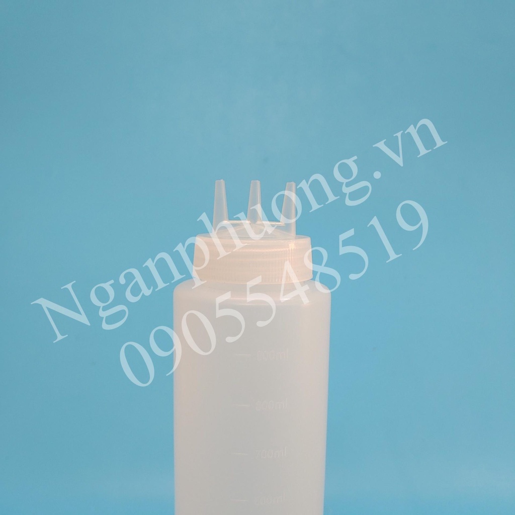 Bình nhựa đựng nước sốt 1lit