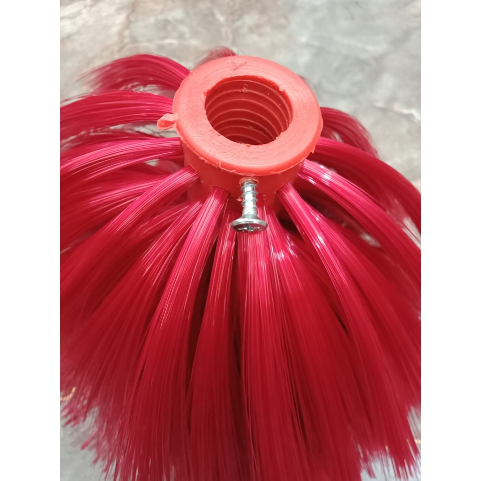 ĐẦU BÔNG CHỔI QUÉT MẠNG NHỆN VỆ SINH TRẦN NHÀ,PHỦI BỤI TRÊN CAO,LẮP ĐƯỢC CÁC LOẠI CÁN NHƯ TRE,NỨA,GỖ,NHÔM,SẮT,THÉP,INOX