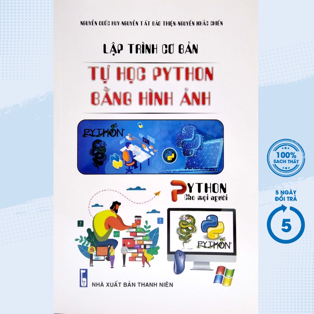 Sách - Lập Trình Cơ Bản - Tự Học PYTHON Bằng Hình Ảnh - STK