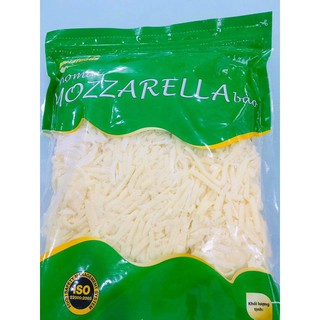 Phomai Mozzarella Úc bào sợi túi 1KG làm bánh pizza