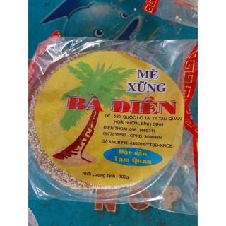 Combo 6 gói mè xửng bà điền 1800gr - đặc sản tam quan, bình định