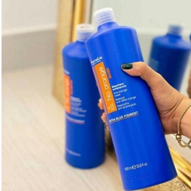 DẦU XẢ KHỬ ÁNH CAM GIẢM ÁNH SẮC ĐỎ VÀ NÂNG TONE MÀU TÓC FANOLA ANTI ORANGE SHAMPOO 1000ML