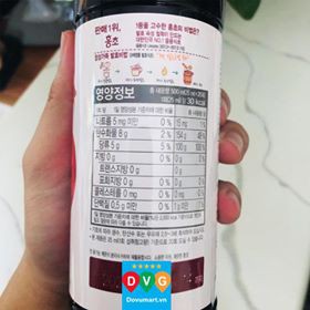 Nước Uống Hongcho Hàn Quốc Vị Mâm Xôi / Lựu chai 500ml